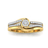 varitsa-jewellers - 0.25ct Brilliant Cut Diamond Gold Bridal Set - 01US08